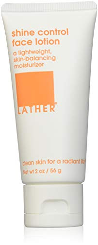 LATHER Shine Control Face Lotion 2 oz  dailyuse lightweight gel face lotion that balances oily or blemishprone skin