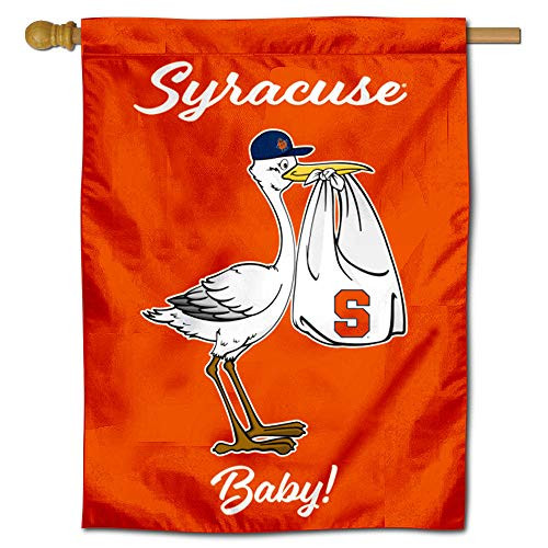 College Flags Banners Co Syracuse Orange New Baby Gift Banner Flag College Flags Banners Co Syracuse Orange New Baby Gift Banner Flag