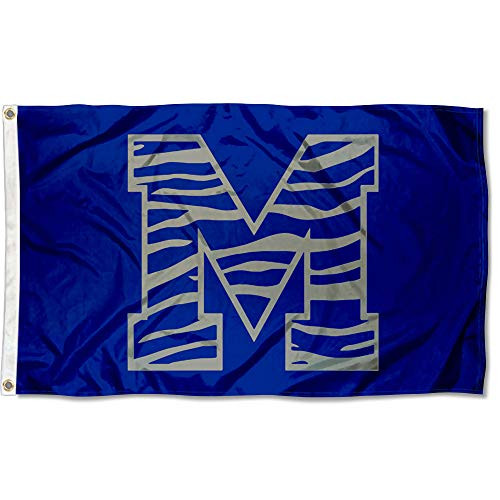 College Flags  Banners Co Memphis Tigers Tiger Striped Flag