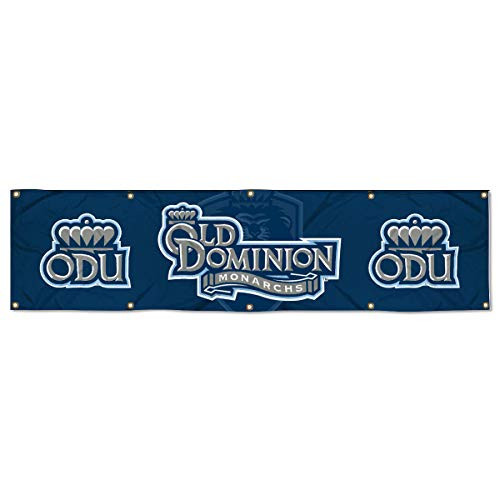 College Flags  Banners Co Old Dominion Monarchs Large 2x8 Foot Banner