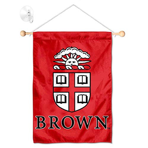 College Flags  Banners Co Brown Bears Window Wall Banner Hanging Flag with Suction Cup