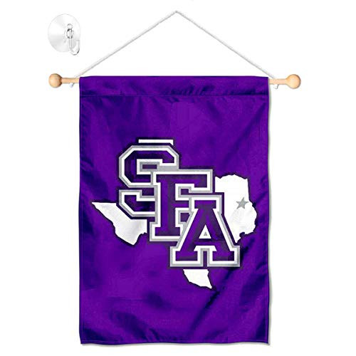 College Flags  Banners Co Stephen F Austin Lumberjacks Banner for Windows Doors and Walls