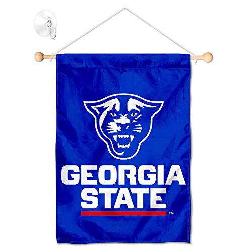 College Flags Banners Co Georgia State Panthers Banner for Windows Doors and Walls College Flags Banners Co Georgia State Panthers Banner for Windows Doors and Walls
