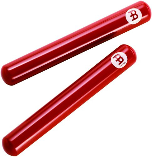 Meinl Percussion CL7R Premium Fiberglass Claves Red
