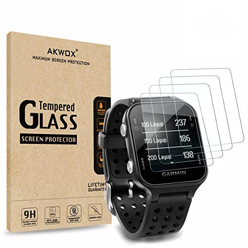 Pack of 4 Tempered Glass Screen Protector for Garmin Approach S20 Akwox 03mm 25D High Definition 9H Premium Clear Screen Protective Film for Garmin Approach S20 Pack of 4 Tempered Glass Screen Protector for Garmin Approach S20 Akwox 03mm 25D High Definition 9H Premium Clear Screen Protective Film for Garmin Approach S20