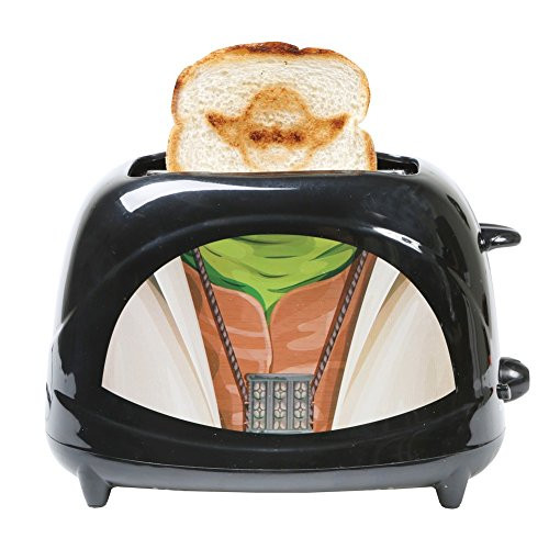 Uncanny Brands Star Wars Yoda Toaster Toast The Jedi Master on Your Toast Uncanny Brands Star Wars Yoda Toaster Toast The Jedi Master on Your Toast
