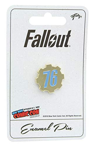 JUST FUNKY Fallout Collectibles  Fallout 76 Exclusive Enamel Pin Collectors Edition Grey
