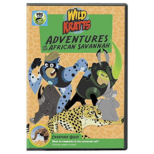 Wild Kratts Adventures on the African Savannah DVD