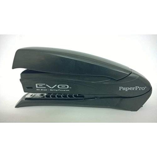 PaperPro Inspire 15 Sheet Stapler  One Finger No Effort Spring Powered Stapler  Black 1494