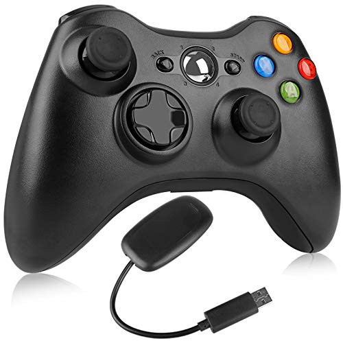 Wireless Controller for Xbox 360 YAEYE 24GHZ Game Joystick Controller Gamepad Remote for Xbox 360 Slim Console PC Windows 7810 Included Receiver