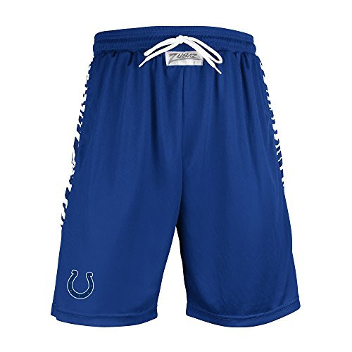 Zubaz NFL Indianapolis Colts Mens Zebra Print Accent Team Logo Active Shorts Small Royal Zubaz NFL Indianapolis Colts Mens Zebra Print Accent Team Logo Active Shorts Small Royal