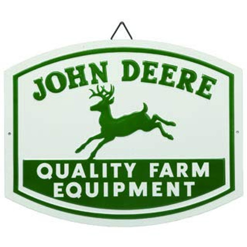 Open Road Brands John Deere Farm Equipment Metal Sign Open Road Brands John Deere Farm Equipment Metal Sign