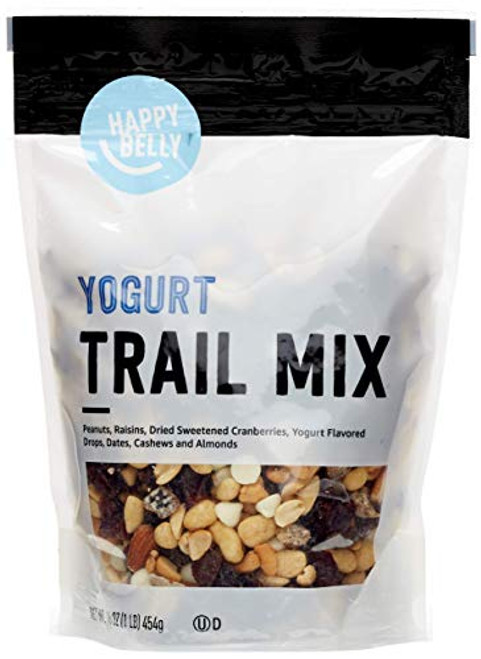 Amazon Brand Happy Belly Yogurt Trail Mix 16 ounce Amazon Brand Happy Belly Yogurt Trail Mix 16 ounce