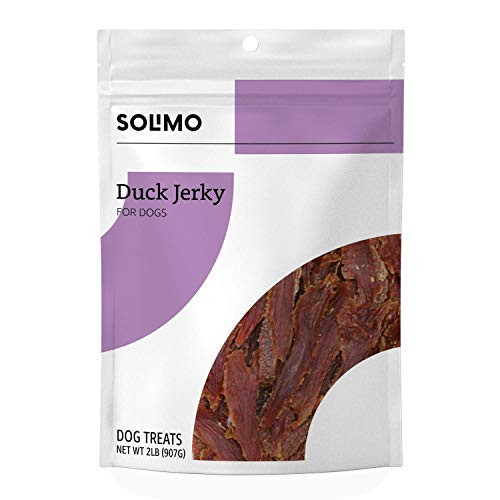 Amazon Brand  Solimo Duck Jerky Dog Treats2 pounds