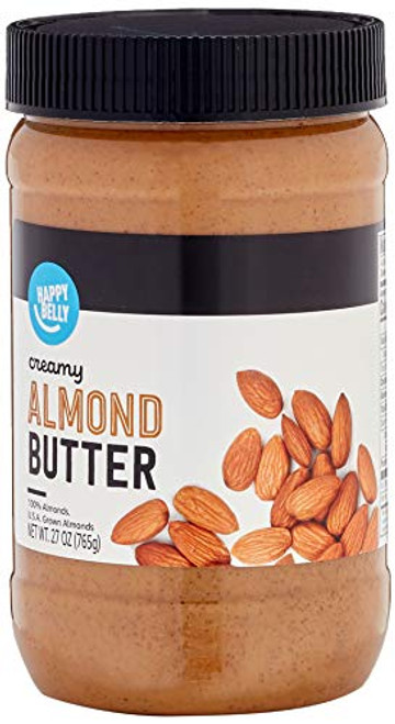 Amazon Brand  Happy Belly Almond Butter 27 Ounce