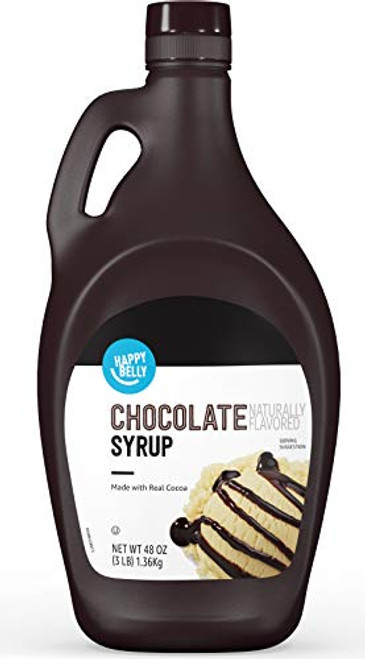 Amazon Brand Happy Belly Chocolate Syrup 48 oz Previously Solimo Amazon Brand Happy Belly Chocolate Syrup 48 oz Previously Solimo
