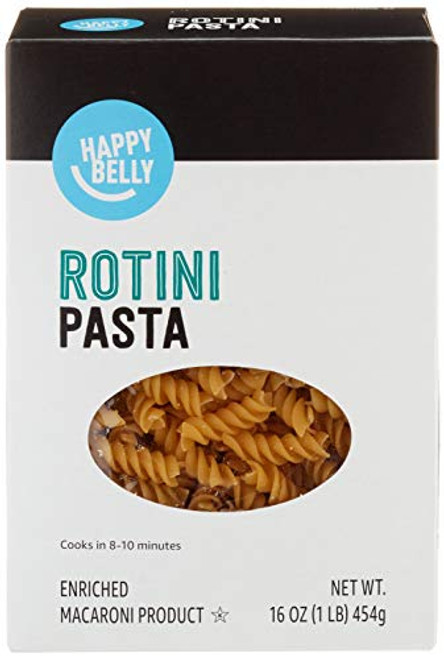Amazon Brand Happy Belly Pasta Rotini 16 oz Previously Solimo Amazon Brand Happy Belly Pasta Rotini 16 oz Previously Solimo
