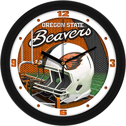 SunTime Oregon State Beavers  Football Helmet Wall Clock