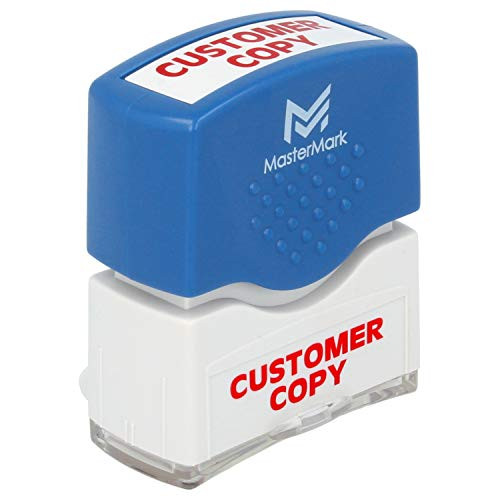 Customer Copy Stamp  MasterMark Premium PreInked Office Stamp