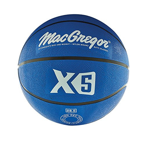 MacGregor Multicolor Basketballs Intermediate Size Blue