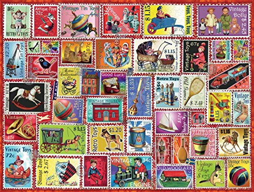 Ceaco 3401-43 Vintage Toys Puzzle - 1500Piece
