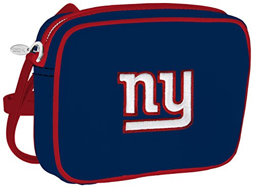 NFL New York Giants Fashion Style Crossbody Purse Embroidered Logo NFL New York Giants Fashion Style Crossbody Purse Embroidered Logo