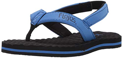 Flojos Infant Tyke Sandals BlackBlue 7 M US