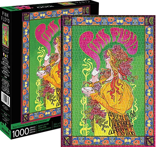 Aquarius 65279 Pink Floyd Masse 1000 Pc Jigsaw Puzzle, Multicolor