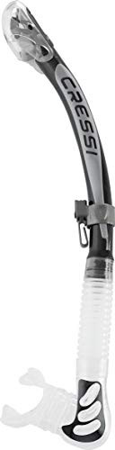 Cressi Alpha Ultra Dry Snorkel BlackSilver ES258055