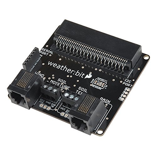 Sparkfun weatherbit Monitor Barometric pressure Relative humidity and Temperature readings with onboard sensors Use for Education Classroom MakerSpace Library and at Home Learning No Soldering