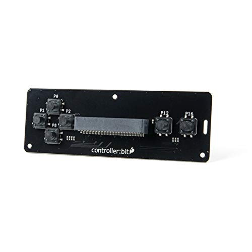SparkFun Controllerbit  Microbit not Included Carrier Board Qwiic Make The Microbit a FullyFunctioning Game System Classic Game Controller Form Factor Edge Connector Education Home Learning