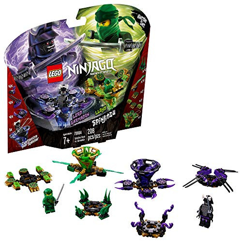 LEGO Ninjago Spinjitzu Lloyd vs. Garmadon 70664 Building Kit , New 2019 (208 Piece)