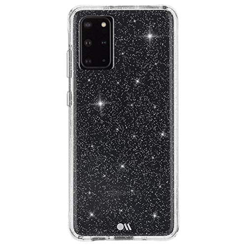 CaseMate  Samsung Galaxy S20  S20 Plus Sparkle Case  SHEER CRYSTAL  Protective Design  67  Crystal Clear