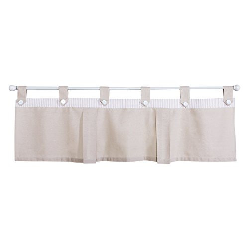 Trend Lab Quinn Window Valance TanWhite