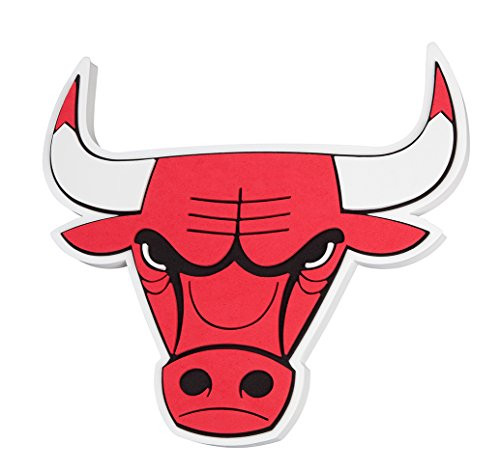 NBA Chicago Bulls 3D Foam Wall Sign 20 Red