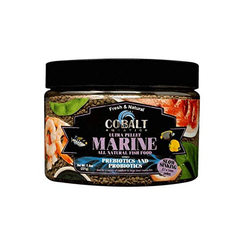 Cobalt Aquatics Ultra Marine Pellets Slow Sinking 31x1mm 78 oz Natural 25191