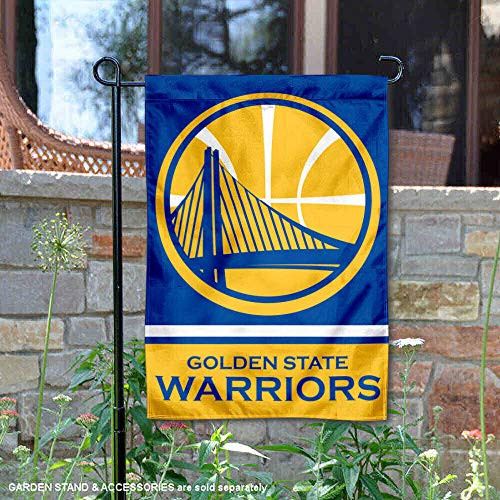 WinCraft Golden State Warriors Double Sided Garden Flag