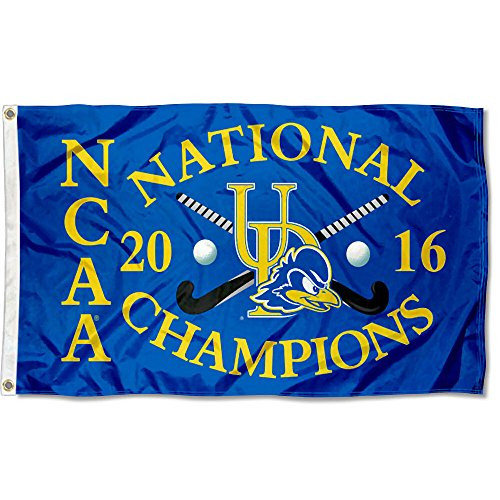College Flags  Banners Co Delaware Blue Hens 2016 Field Hockey Champions Flag