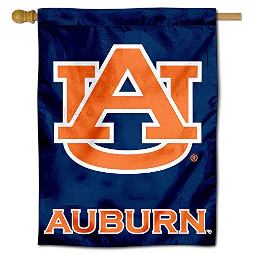 College Flags  Banners Co Auburn University Tigers House Flag