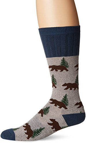Socksmith Bear Light Gray One Size
