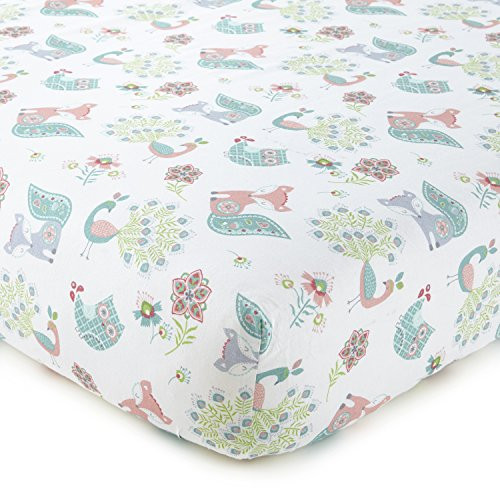 Levtex Baby Fiona Collection Print Fitted Crib Sheet