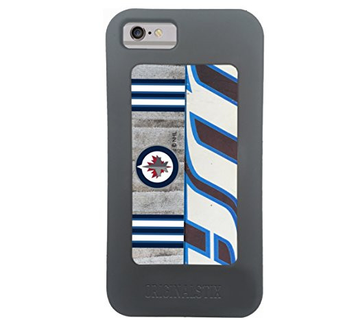 NHL Winnipeg Jets Recycled Hockey Stick iPhone 66s Case Black