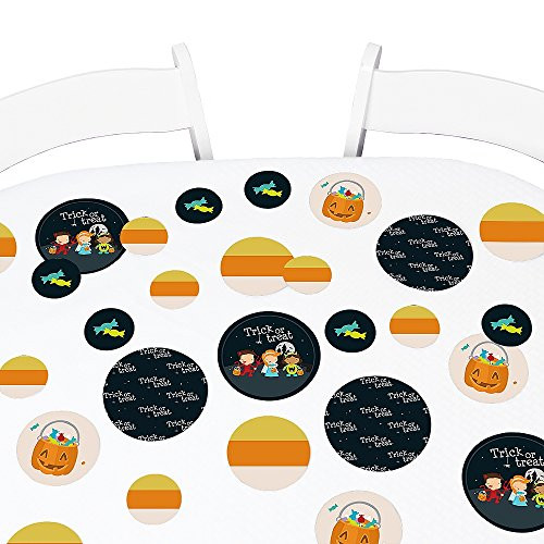 Big Dot of Happiness Trick or Treat Halloween Party Giant Circle Confetti Halloween Party Decorations Large Confetti 27 Count Big Dot of Happiness Trick or Treat Halloween Party Giant Circle Confetti Halloween Party Decorations Large Confetti 27 Count
