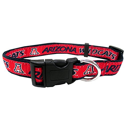 Pets First Collegiate Pet Accessories Dog Collar Arizona Wildcats Small