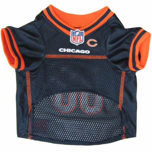 NFL CHICAGO BEARS DOG Jersey XSmall Shirt Apparel Jersey Cute Outfit for DOGS or CATS  Small Animals