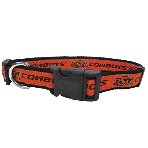 Pets First Collegiate Pet Accessories Dog Collar Oklahoma State Cowboys Large Pets First Collegiate Pet Accessories Dog Collar Oklahoma State Cowboys Large
