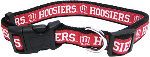 Pets First Collegiate Pet Accessories Dog Collar Indiana Hoosiers Large Pets First Collegiate Pet Accessories Dog Collar Indiana Hoosiers Large