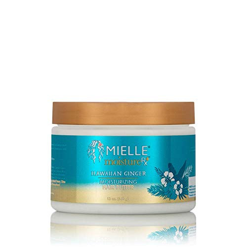 Mielle Organics Moisture Rx Hawaiian Ginger Hair Butter Sulfate and Paraben Free 12 Ounces