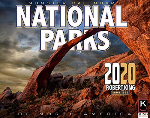2020 National Parks Calendar by The KING CompanyMonster Calendars