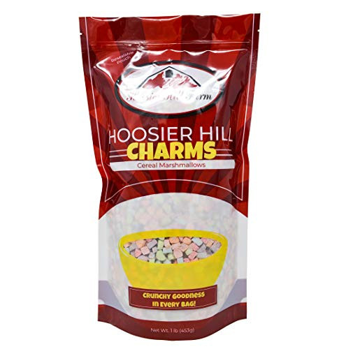 Hoosier Hill Farm Charms Original Cereal Marshmallows 1 Pound Resealable Bag